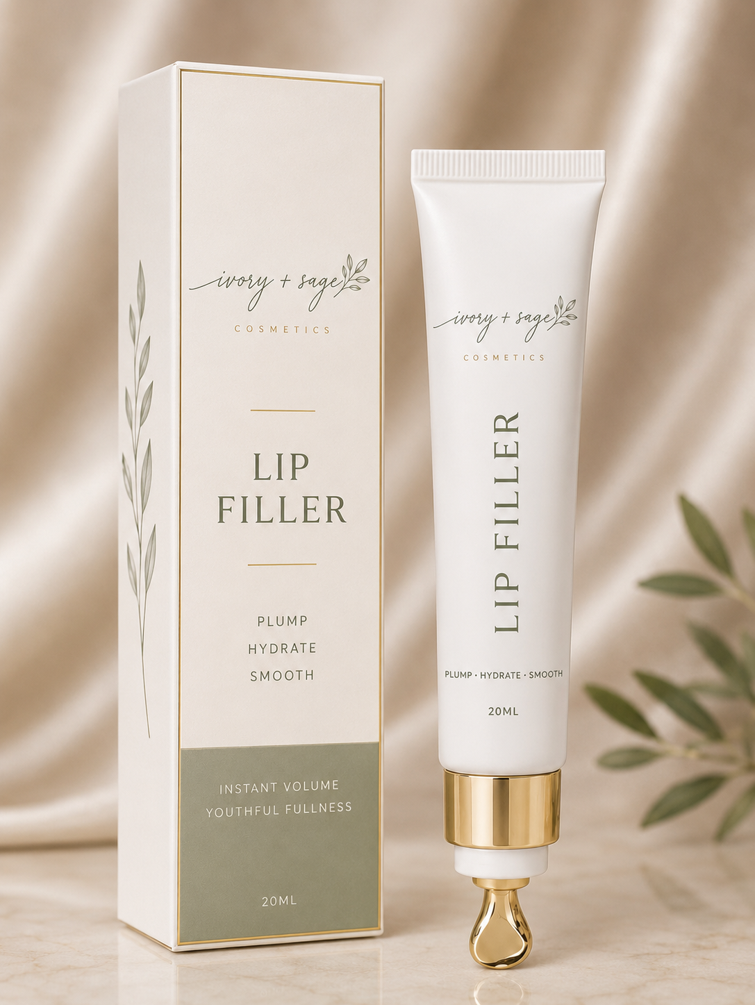 Lip Filler Instant Plumping & Hydrating Lip Treatment Fuller, Smoother Lips