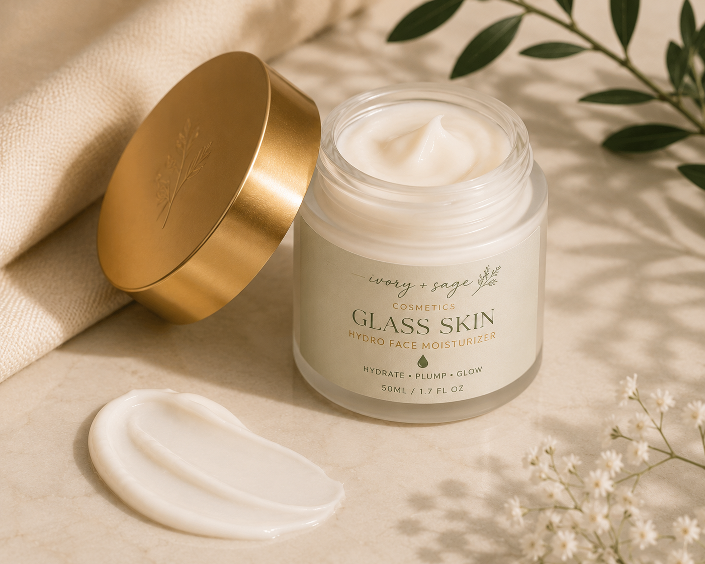 Glass Skin Hydro Face Moisturizer 
